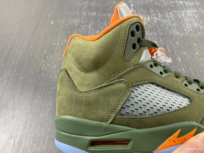 Olive 314259-381 Retro Jordan 5 1114